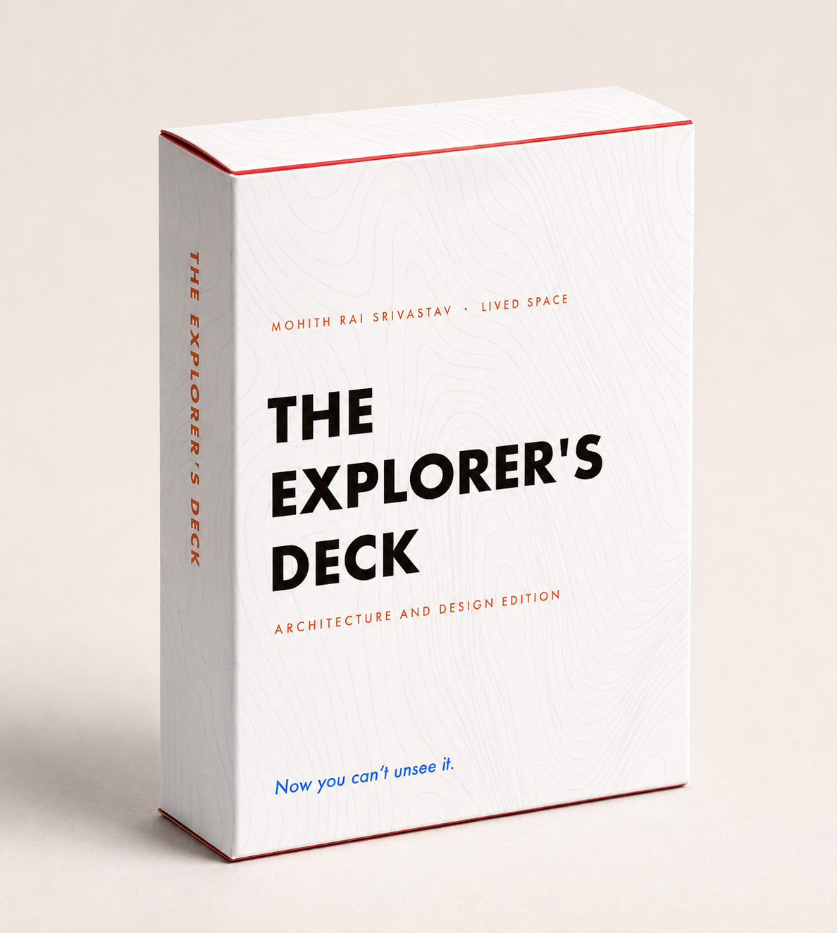 The Explorer's Deck, Architecture and Design Edition, boxed card deck